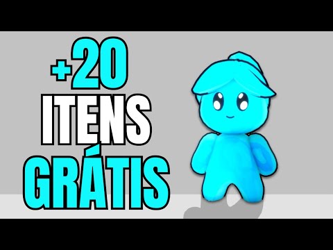 COMO GANHAR +20 ITENS GRATIS RAPIDO NO ROBLOX