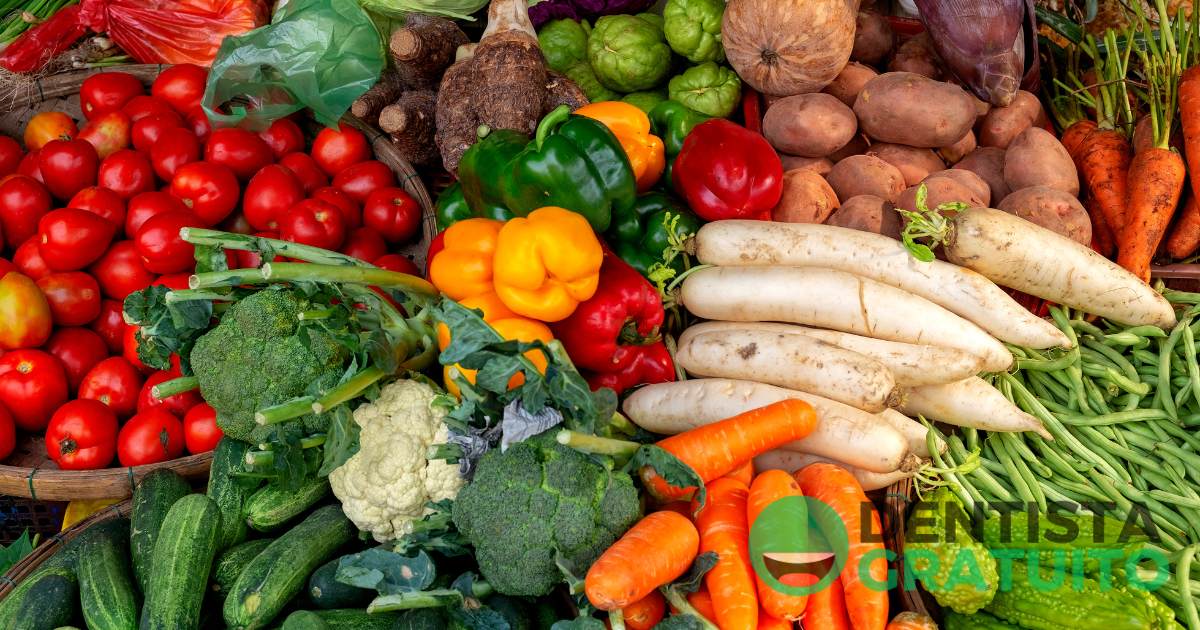 alimentos bons para os dentes