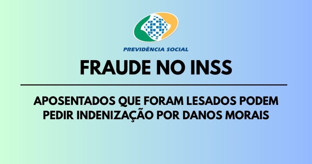 Quem teve desconto indevido no INSS pode ganhar indenização por danos morais 1 danos morais por fraude no inss