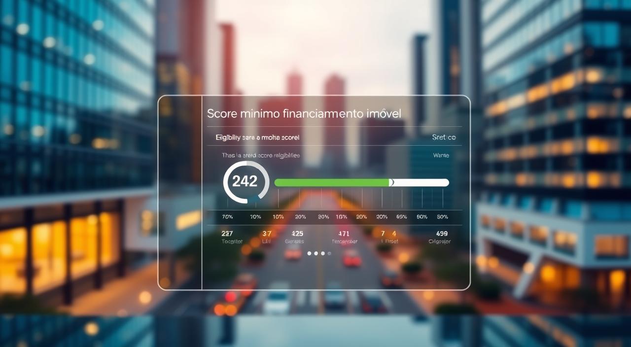 score mínimo financiamento imóvel