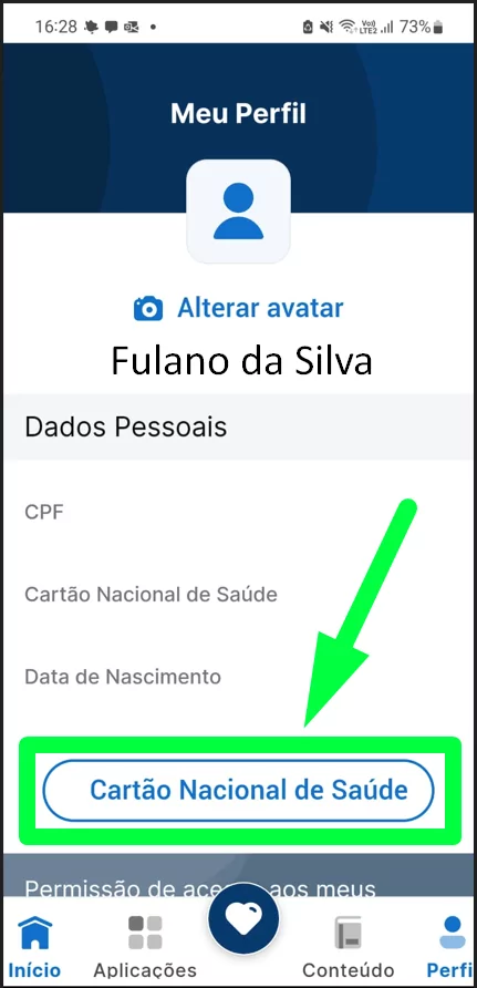 cartão do sus digital