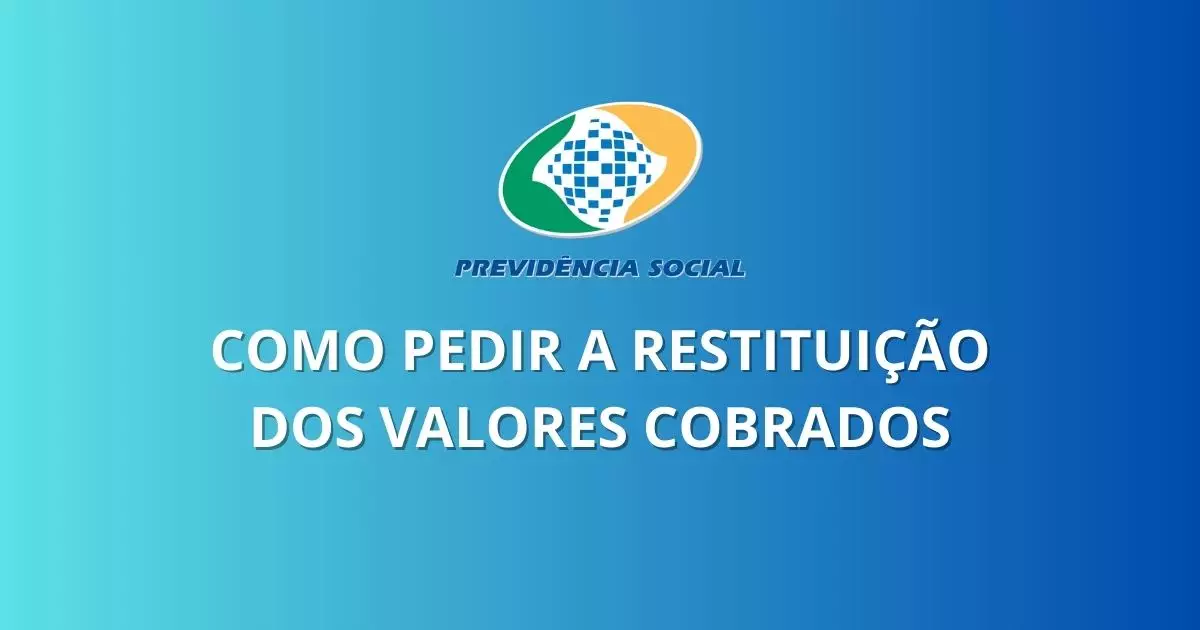 COMO PEDIR A RESTITUICAO