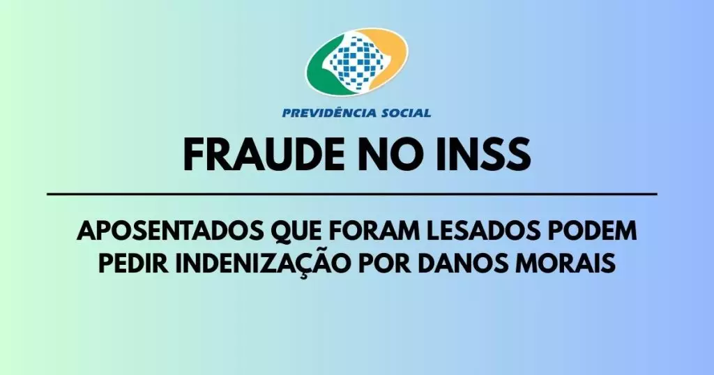 Quem teve desconto indevido no INSS pode ganhar indenização por danos morais 1 danos morais por fraude no inss
