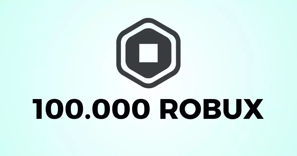100.000 Robux